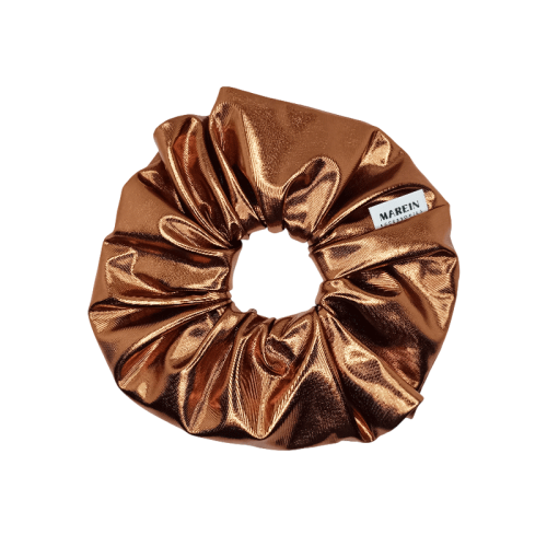 Bronze Foil Marein Scrunchie