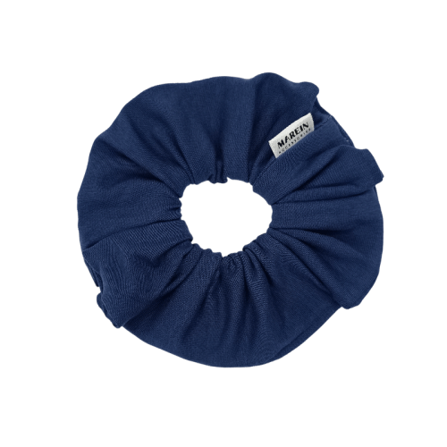 Blue Jean Scrunchie