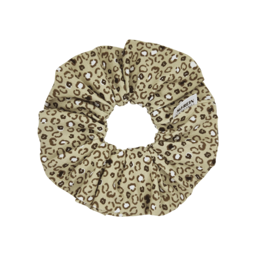 Moka Leopard Scrunchie