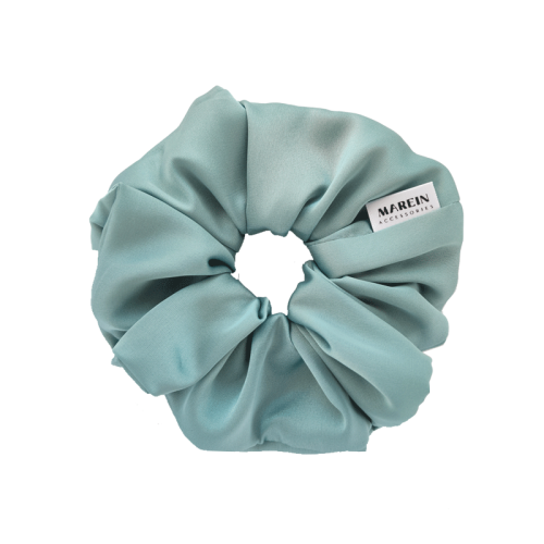 Light Veraman Satin Scrunchie