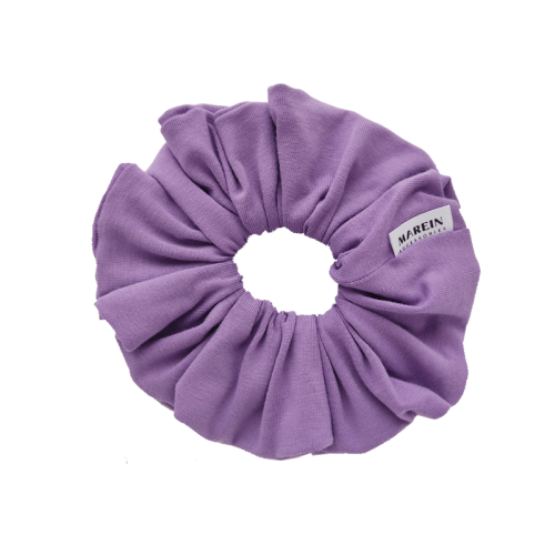 Purple mat Scrunchie