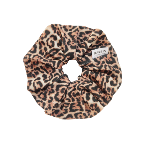 Leopard Scrunchie