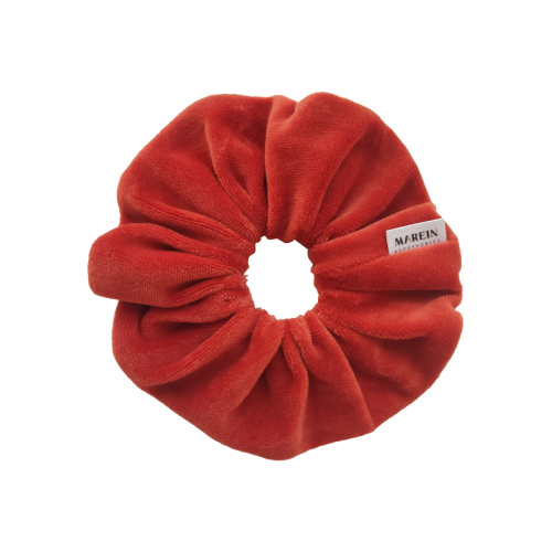 Teracotta Velour Scrunchie