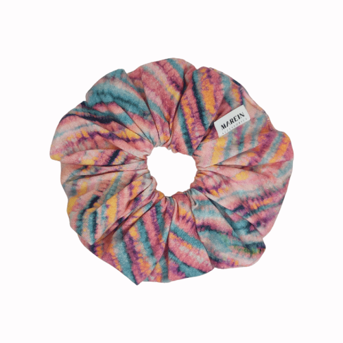 Tie Dye Marble Scrunchie