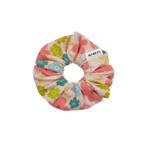 Mini Summer Flowers Scrunchies