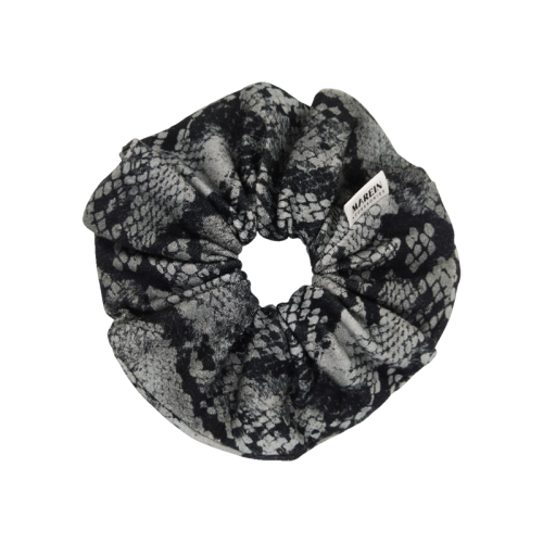 Black Snake Scrunchie