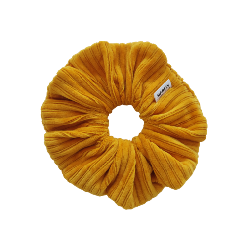 Mustard Kotle Scrunchie