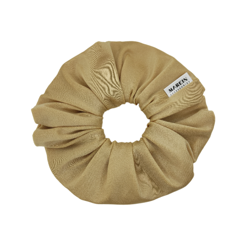 Beige Swim Scrunchie