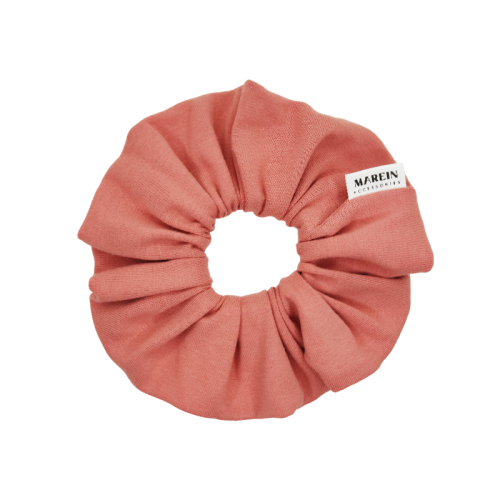 Coral Mat Scrunchie