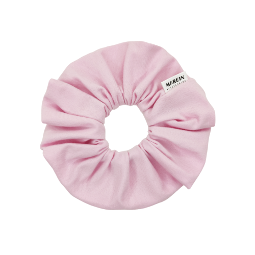 Pink Mat Scrunchie