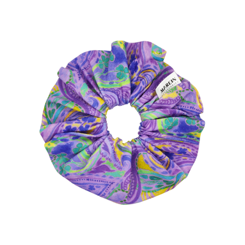 Purple Lachours Scrunchie