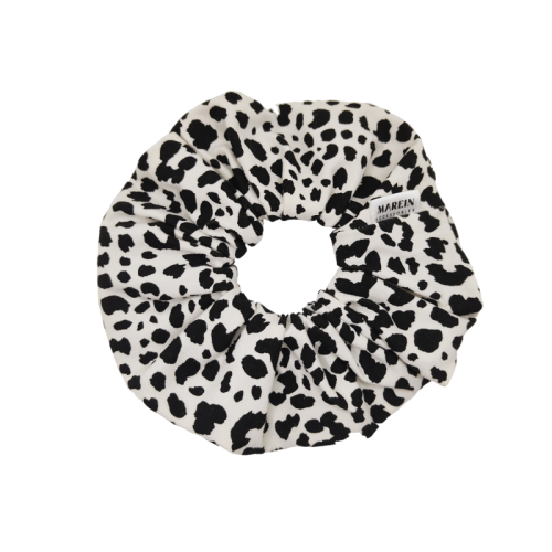 Ecru leopard Scrunchie