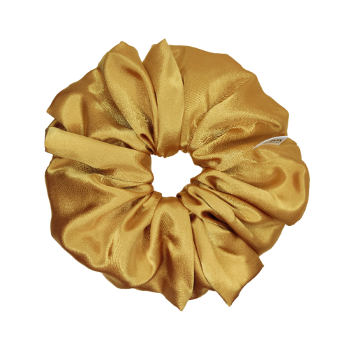 Gold Satin XXL Scrunchie