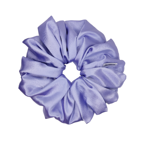 Lilac Satin XXL Scrunchie