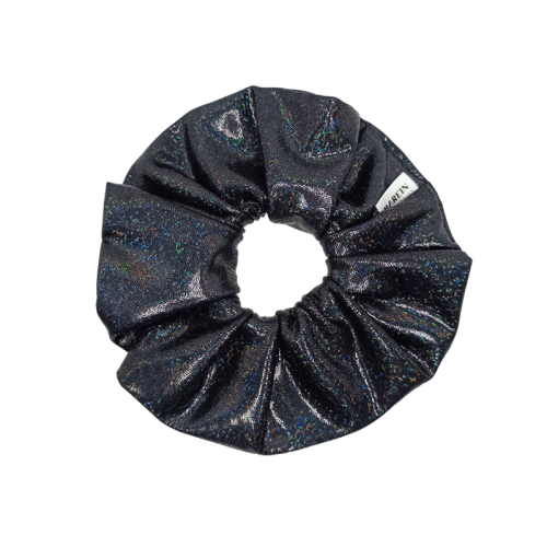 Black Lame Marein Scrunchie